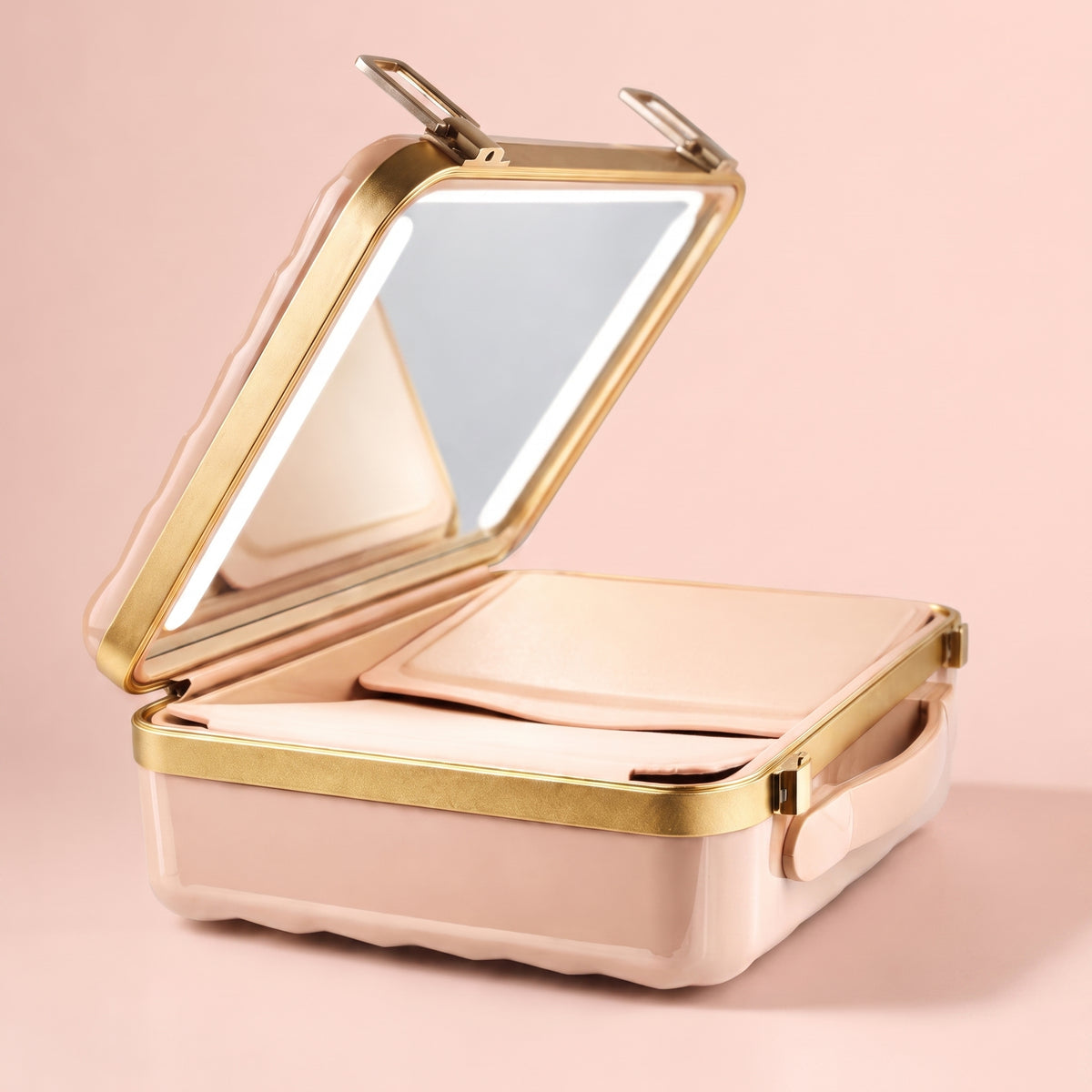 LUVIOR Travel Case — LED Mirror Edition