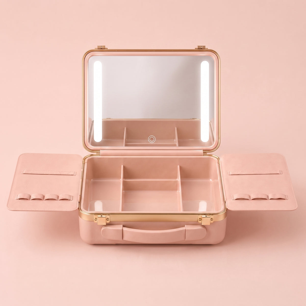 LUVIOR Travel Case — LED Mirror Edition